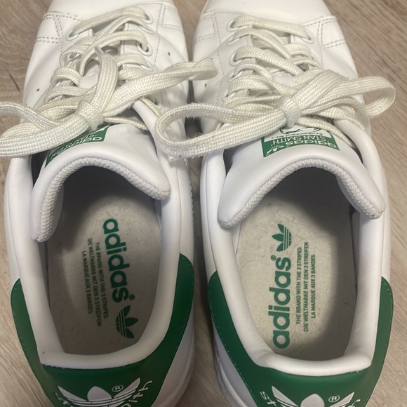 Adidas Stan Smith Shoes, green and white, Men’s size 9 - Picture 4 of 4